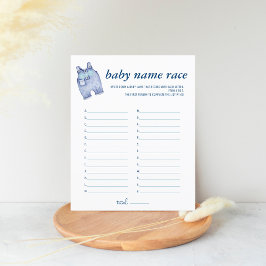 Blue Jean Baby Shower | Baby Namn Tävling