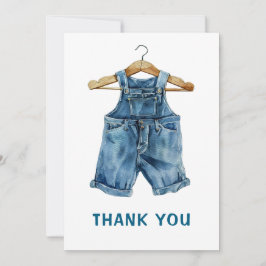 Blue Jean Boy Western Baby Shower Tack Kort