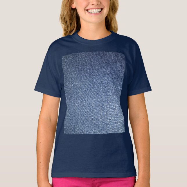 Blue Jean Child's T-Shirt (Framsida)