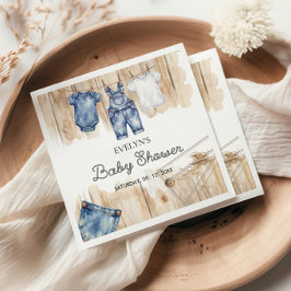 Blue Jean Denim  Pappersservett