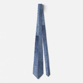 Blue Jean Neck Tie Slips