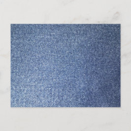 Blue Jean Postcard Helg Vykort