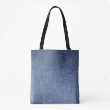 Blue Jean Tote Bag