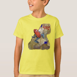 Blue Jeans Frog Kids V-nacke T-shirt