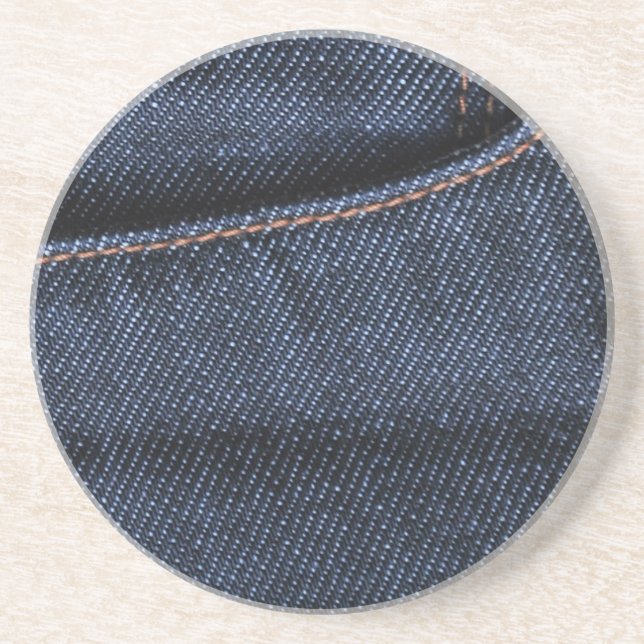 Blue Jeans Pocket Underlägg Sandsten (Framsidan)