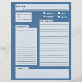 Blue Jeans Recipe