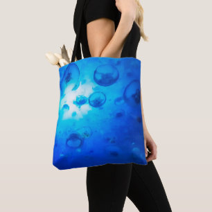 Blue Jellyfish Tygkasse