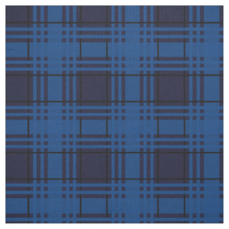 Blue Jewel Tartan Tyg
