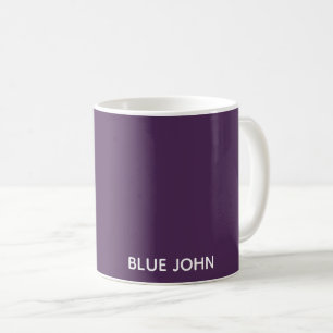 Blue John lila färg namn Kaffemugg