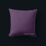 Blue John lila färg namn Kudde<br><div class="desc">Blue John lila färg namn</div>