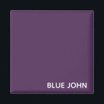 Blue John lila färg namn Magnet<br><div class="desc">Blue John lila färg namn</div>
