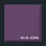 Blue John lila färg namn Magnet<br><div class="desc">Blue John lila färg namn</div>