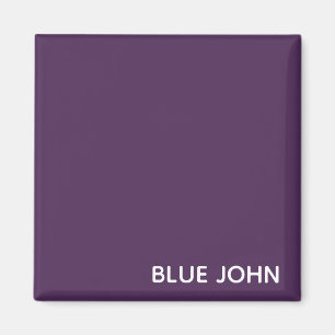 Blue John lila färg namn Magnet