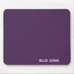 Blue John lila färg namn Musmatta<br><div class="desc">Blue John lila färg namn</div>