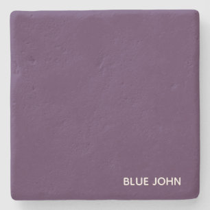 Blue John lila färg namn Stenunderlägg