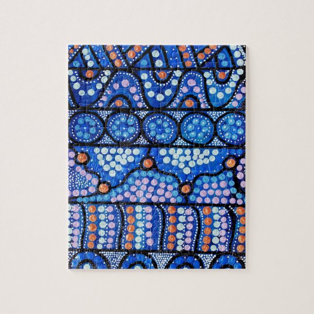 Blue Journey Puzzle Pussel (Vertikal)