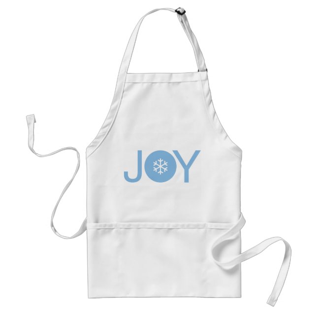 Blue Joy jul Apron Förkläde (Framsidan)