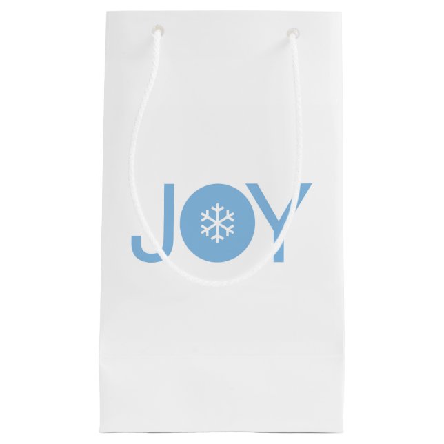 Blue Joy jul Gift Bag (Framsidan)