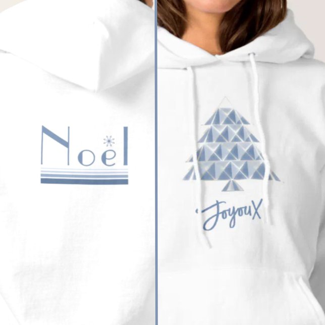 Blue Joyoux Noel Christmas T-Shirt (Skapare uppladdad)