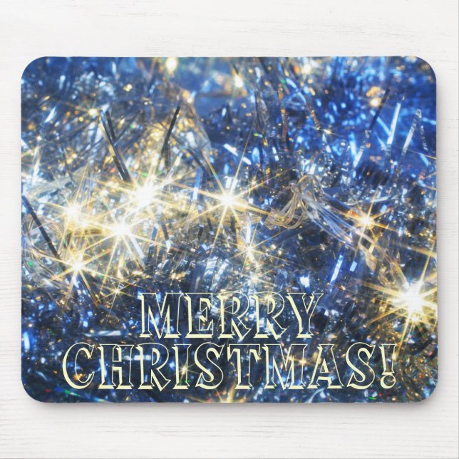 Blue jul Mousepad Musmatta (Framsidan)