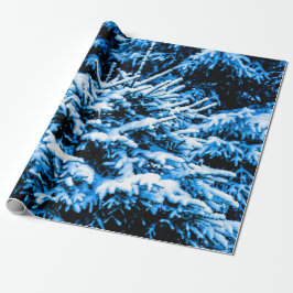 Blue Julgran, Snö Presentpapper