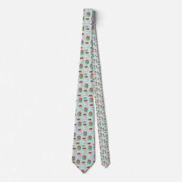 Blue Julklapp Neck Tie Slips