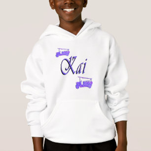 Blue Kai Namn med Fire Lastbilar, T Shirt
