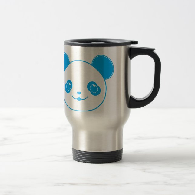 Blue Kawaii Panda Bear Resemugg (Höger)