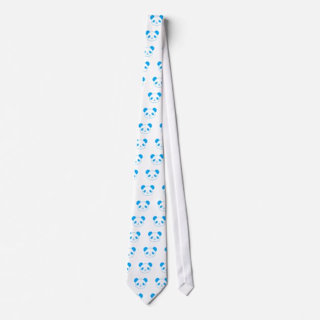 Blue Kawaii Panda Bear Slips (Framsida)