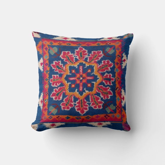 Blue Kilim Pillows från Pottery Barn Kudde (Framsida)
