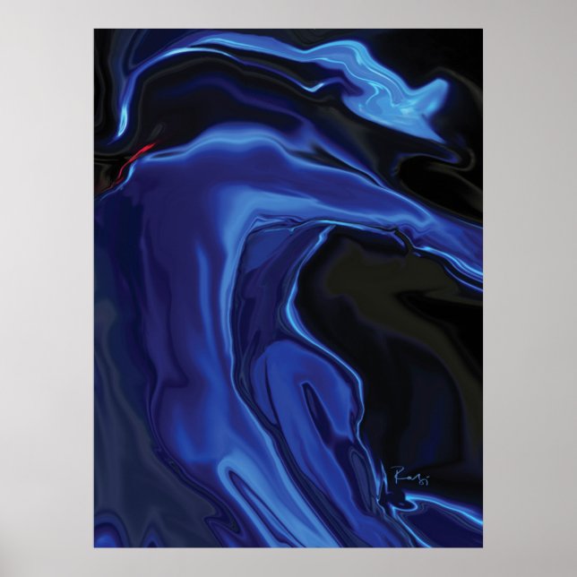 Blue Kiss Poster (Framsidan)