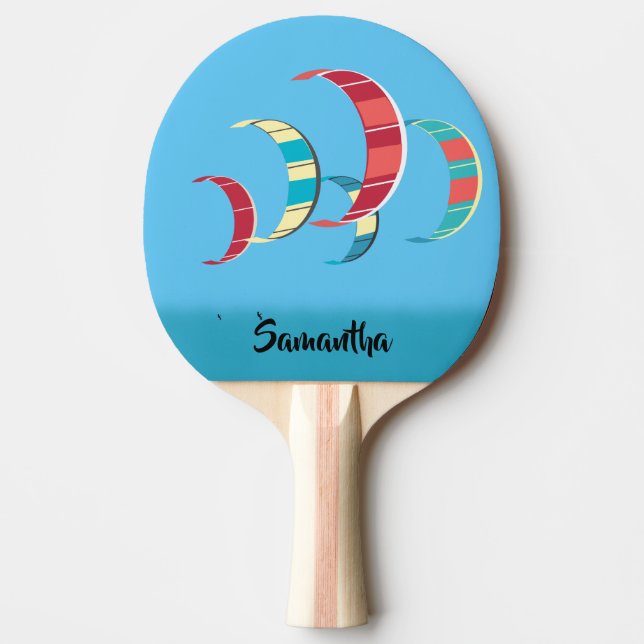 Blue Kite Surfing Pingisracket (Framsidan)