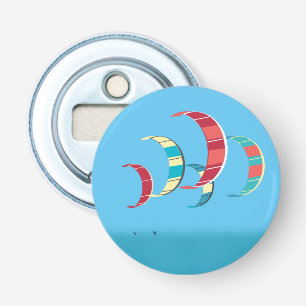 Blue Kitesurfing Design Flasköppnare