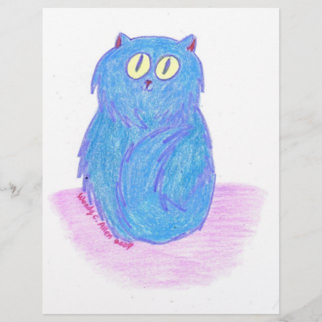 Blue Kitten (Framsida)