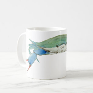 Blue Klo Crab Kaffemugg
