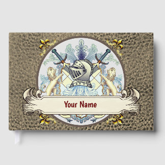 Blue Knight Family Crest Surname bok