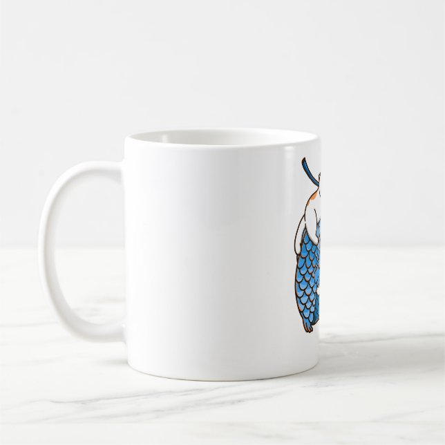 Blue Koinobori Kaffemugg (Vänster)