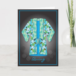 Blue Komono Card Kort