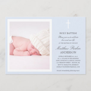 BLUE KOR BAPTISM-INBJUDAN INBJUDNINGAR