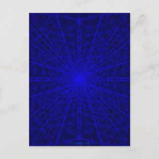 Blue Kor Webben Vykort