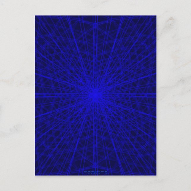 Blue Kor Webben Vykort (Framsida)