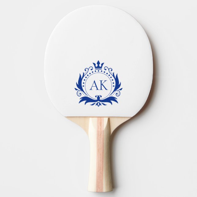 Blue Krona Ram Monogram Pingisracket (Framsidan)