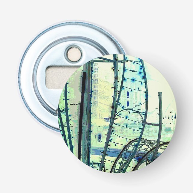 Blue kurvor flasköppnare (Framsidan)