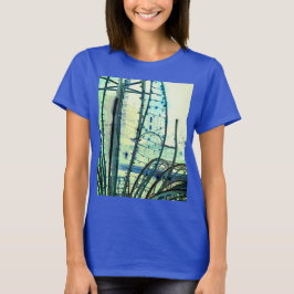 Blue kurvor t shirt