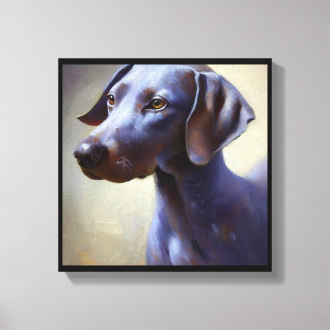Blue Lacy Hund  Canvastryck (Framsida)