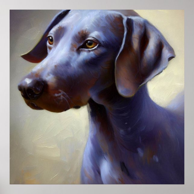 Blue Lacy Hund Poster (Framsidan)