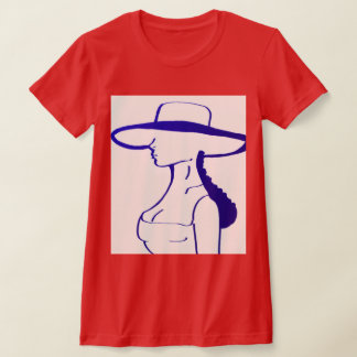Blue Lady T Shirt