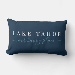 Blue Lake Tahoe Lyckliga Ställe  Lumbalpåse Lumbarkudde
