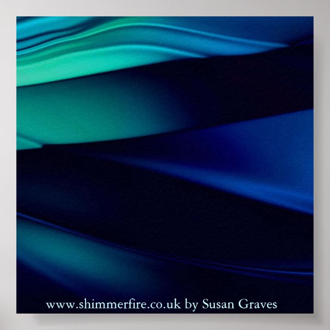 Blue Langrine Poster (Framsidan)