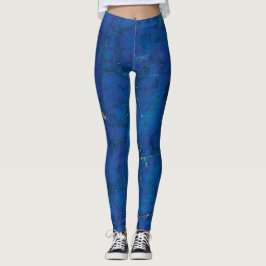Blue Lapis Lazuli Leggings